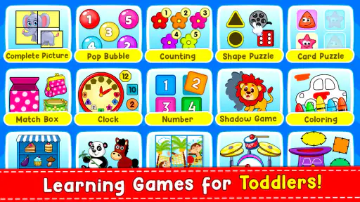 Toddler Games for 2+ Year Olds screenshot 1