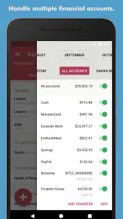 Toshl Finance - beste budget screenshot 7