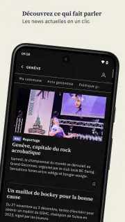 Tribune de Genève screenshot 2
