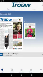 Trouw digitale krant screenshot 6