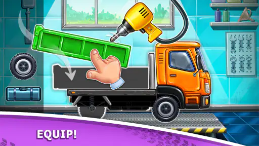 Truckgames voor kinderen Bouw screenshot 8