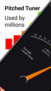 Tuner - Pitched! screenshot 1