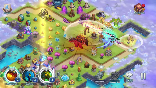 Twilight Towers: Merge Defense screenshot 7