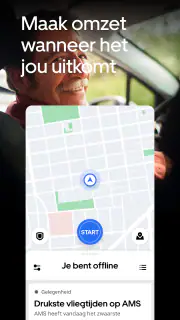 Uber Driver - voor chauffeurs screenshot 1