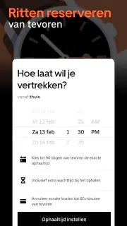 Uber - Vraag een rit aan screenshot 4