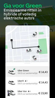 Uber - Vraag een rit aan screenshot 5