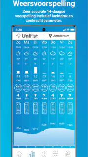 UniFishPro Weather screenshot 1