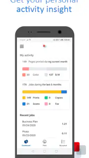 uniFLOW Online Print & Scan screenshot 1