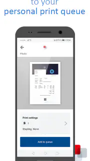 uniFLOW Online Print & Scan screenshot 2