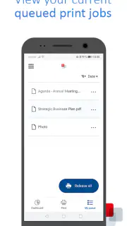 uniFLOW Online Print & Scan screenshot 4