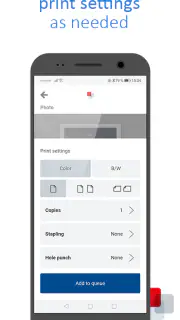 uniFLOW Online Print & Scan screenshot 5