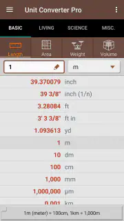 Unit Converter Pro screenshot 1