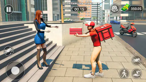 Urban Food Delivery Game screenshot 4
