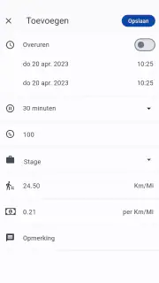 Uren App screenshot 4