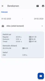 Uren App screenshot 5