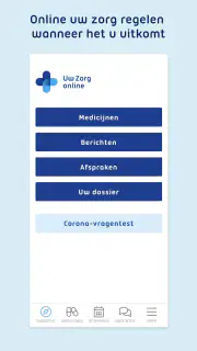Uw Zorg Online screenshot 2