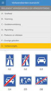 Verkeersborden screenshot 3