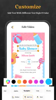 Video Invitation Card Maker screenshot 3