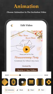 Video Invitation Card Maker screenshot 6