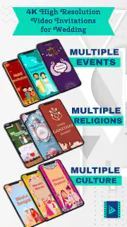 Video Invitation Maker App screenshot 1