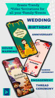 Video Invitation Maker App screenshot 2