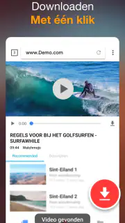 Videodownloader screenshot 1