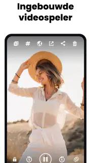Videodownloader en -speler screenshot 2
