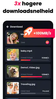 Videodownloader en -speler screenshot 4