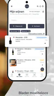 Viniou – Wijnkelder-app screenshot 3