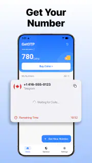 Virtual Number & SMS - GetOTP screenshot 4