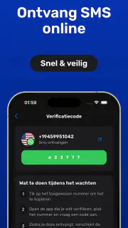 Virtueel Nummer – Ontvang SMS screenshot 3