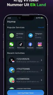 Virtueel Nummer SMS - SmsCode screenshot 7