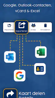 Visitekaartjes Scanner & Lezer screenshot 8