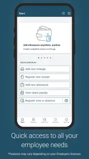 Visma Employee screenshot 1