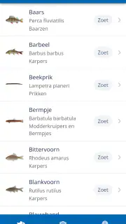 Vissengids screenshot 1