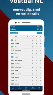 Voetbal NL screenshot 1