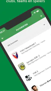 Voetbal.nl - De officiële app screenshot 1