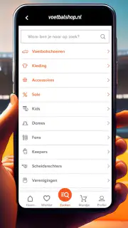 Voetbalshop screenshot 3