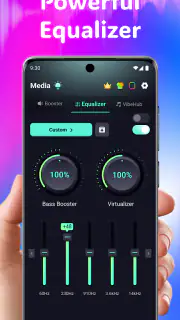 Volume Booster Bass Booster EQ screenshot 2