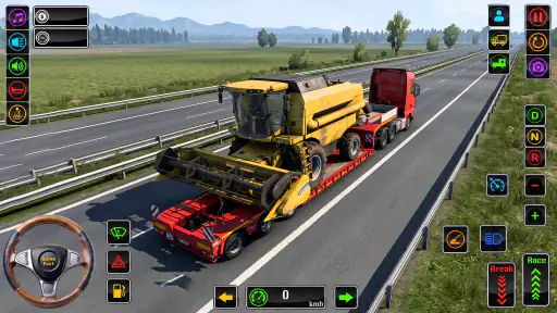 Vrachtwagenrijsimulator screenshot 5