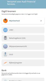 VWPFS Aanleverapp screenshot 7