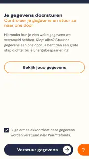 Warmtefonds screenshot 2