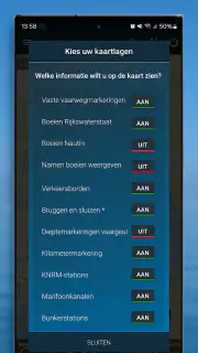 Waterkaart Live - Routes, AIS screenshot 3