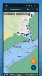 Waterkaart Live - Routes, AIS screenshot 6