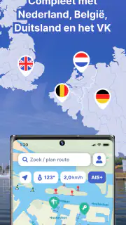 Waterkaarten: Vaar Navigatie screenshot 3