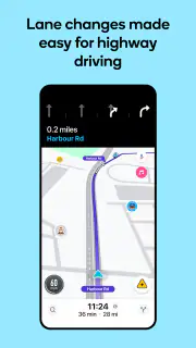 Waze-navigatie en live verkeer screenshot 8
