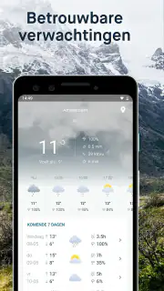 WeatherPro: Weer & Radar screenshot 2