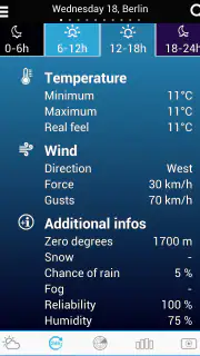 Weerbericht voor Duitsland screenshot 1