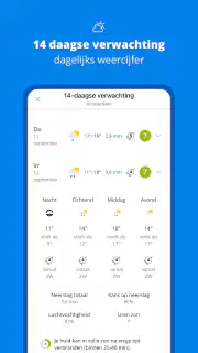 Weeronline:buien & regen radar screenshot 3