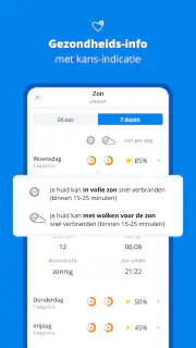 Weeronline:buien & regen radar screenshot 5